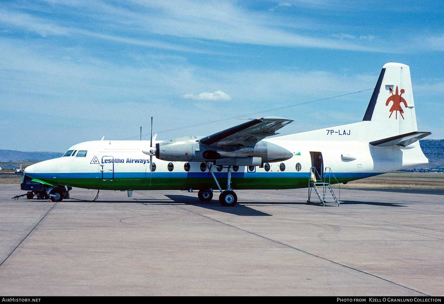 Aircraft Photo of 7P-LAJ | Fokker F27-600 Friendship | Lesotho Airways | AirHistory.net #389086