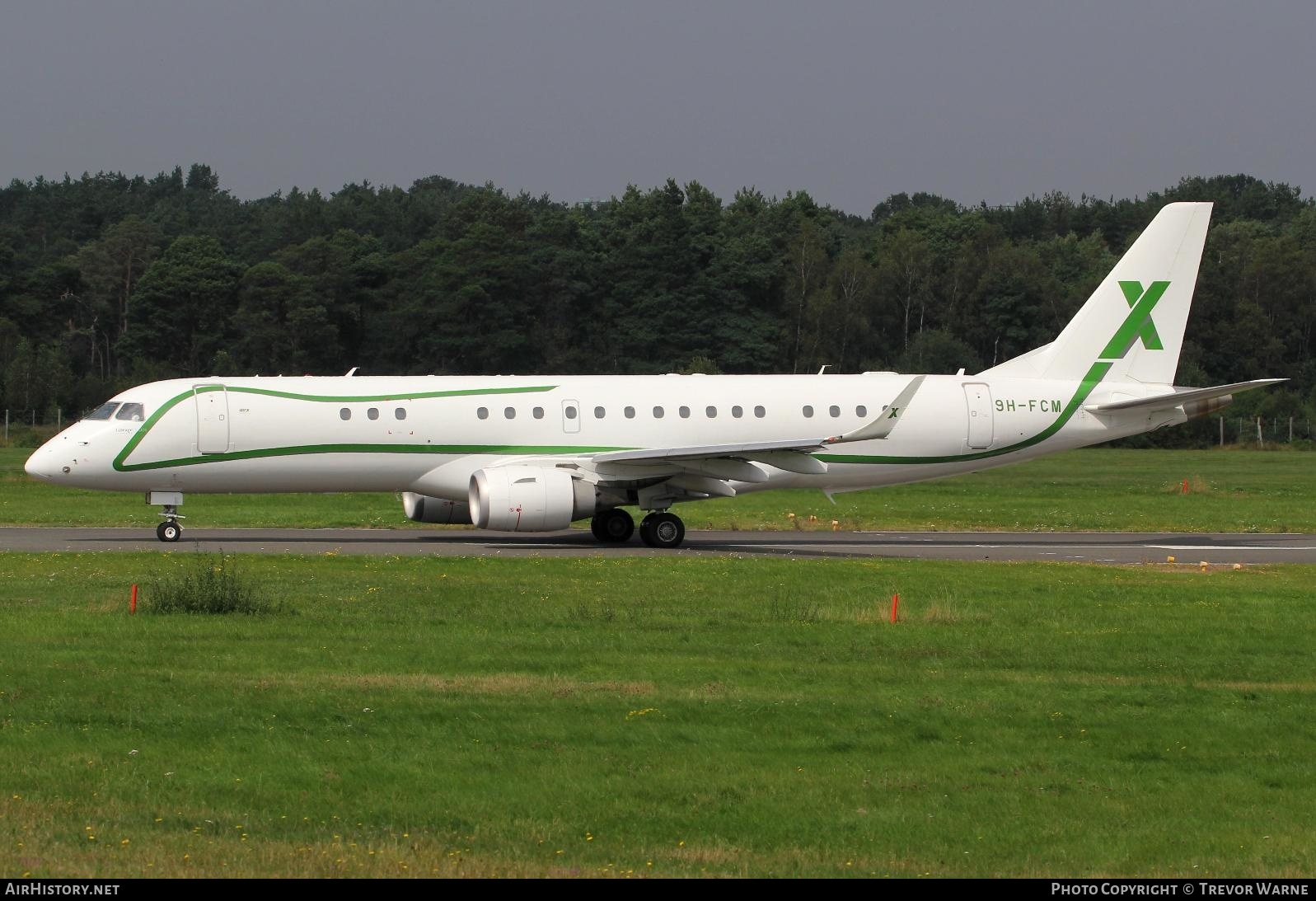 Aircraft Photo of 9H-FCM | Embraer Lineage 1000 (ERJ-190-100ECJ) | AirX Charter | AirHistory.net #389092