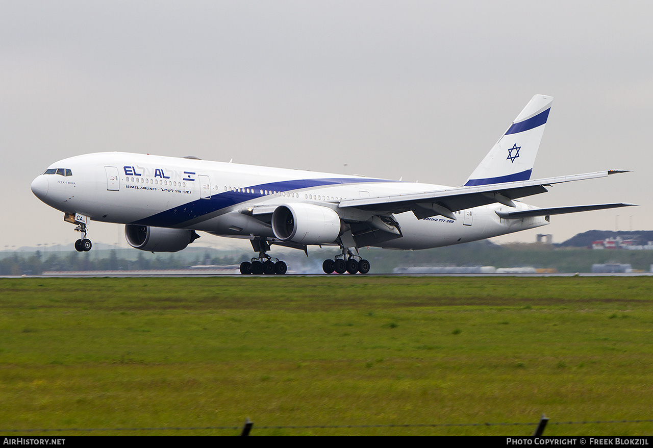 Aircraft Photo of 4X-ECA | Boeing 777-258/ER | El Al Israel Airlines | AirHistory.net #389100
