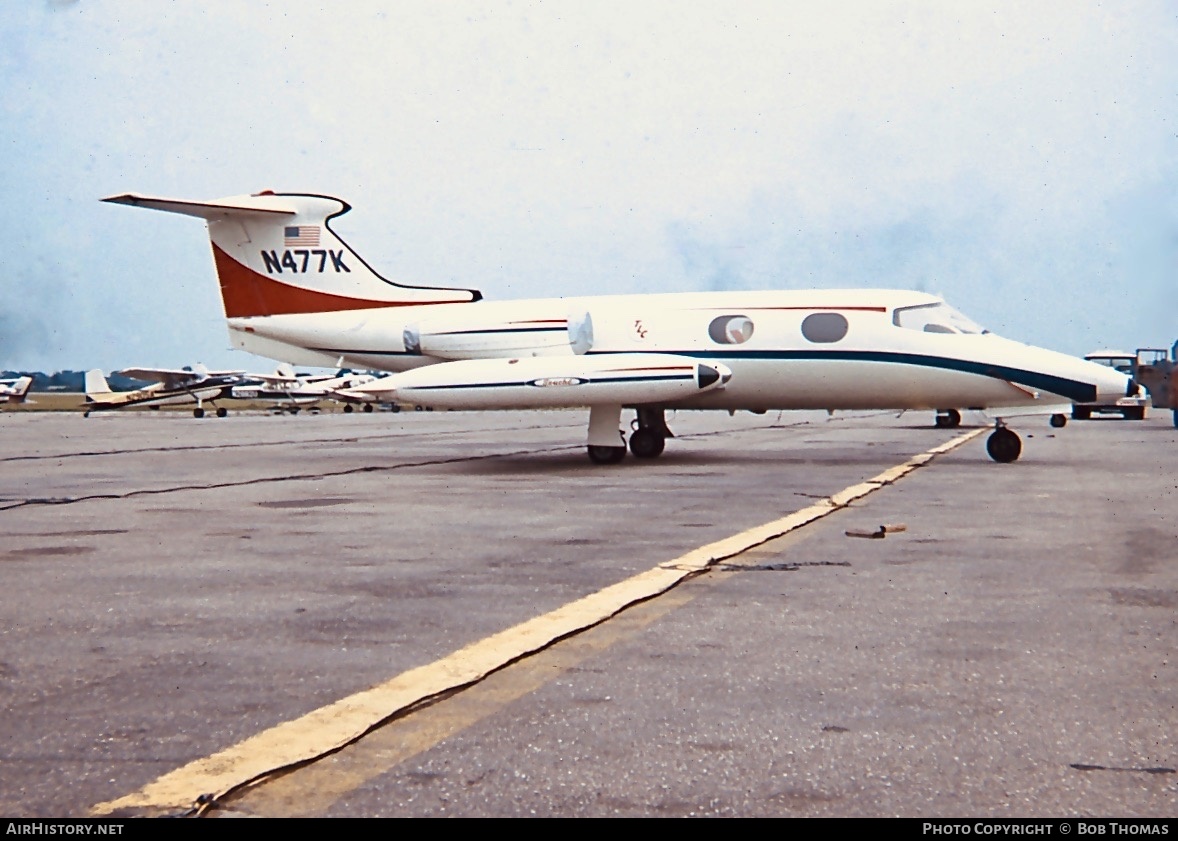 Aircraft Photo of N477K | Lear Jet 23 | Touche' Leasing Corporation - TLC | AirHistory.net #389101
