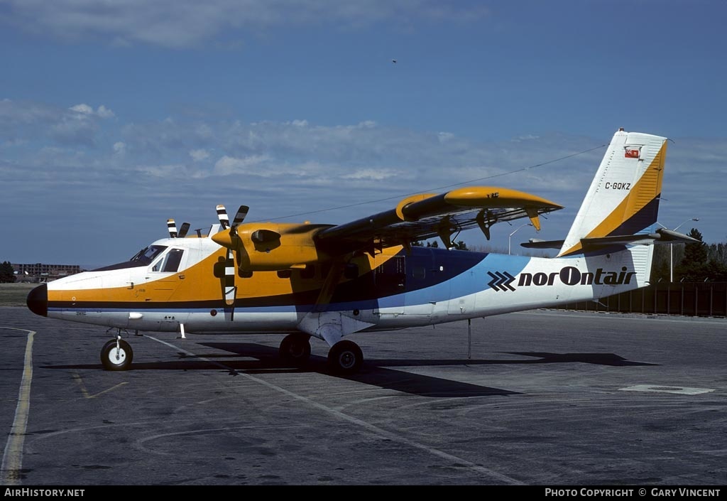 Aircraft Photo of C-GQKZ | De Havilland Canada DHC-6-300 Twin Otter | NorOntair | AirHistory.net #389108