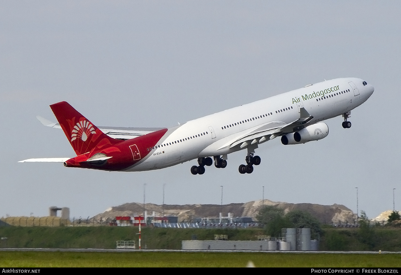 Aircraft Photo of 5R-EAA | Airbus A340-313 | Air Madagascar | AirHistory.net #389110