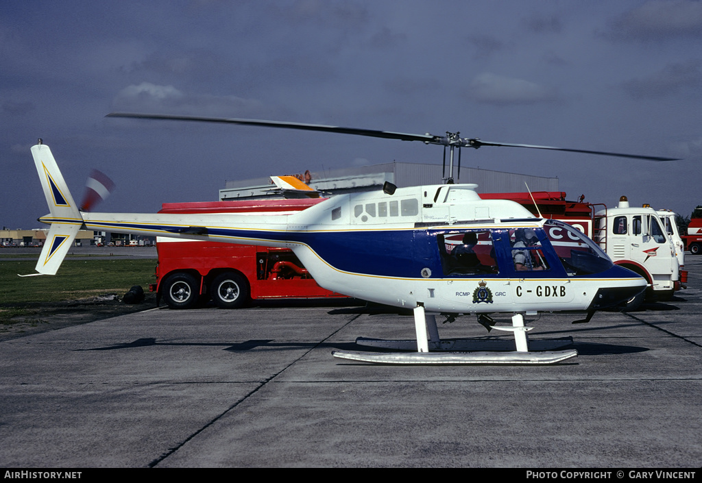 Aircraft Photo of C-GDXB | Bell 206B-2 JetRanger II | Royal Canadian Mounted Police | AirHistory.net #389122