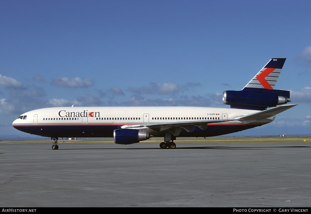 Aircraft Photo of C-GCPF | McDonnell Douglas DC-10-30(ER) | Canadian Airlines | AirHistory.net #389125