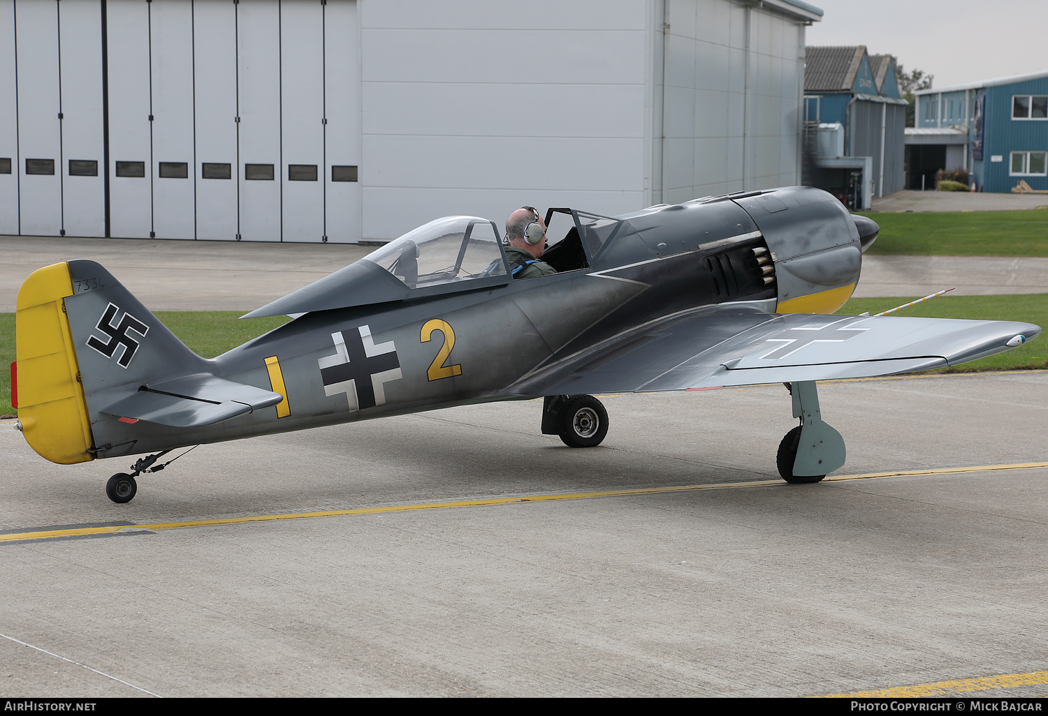 Aircraft Photo of G-SYFW / 7334 | WAR Focke-Wulf 190 | Germany - Air Force | AirHistory.net #389136