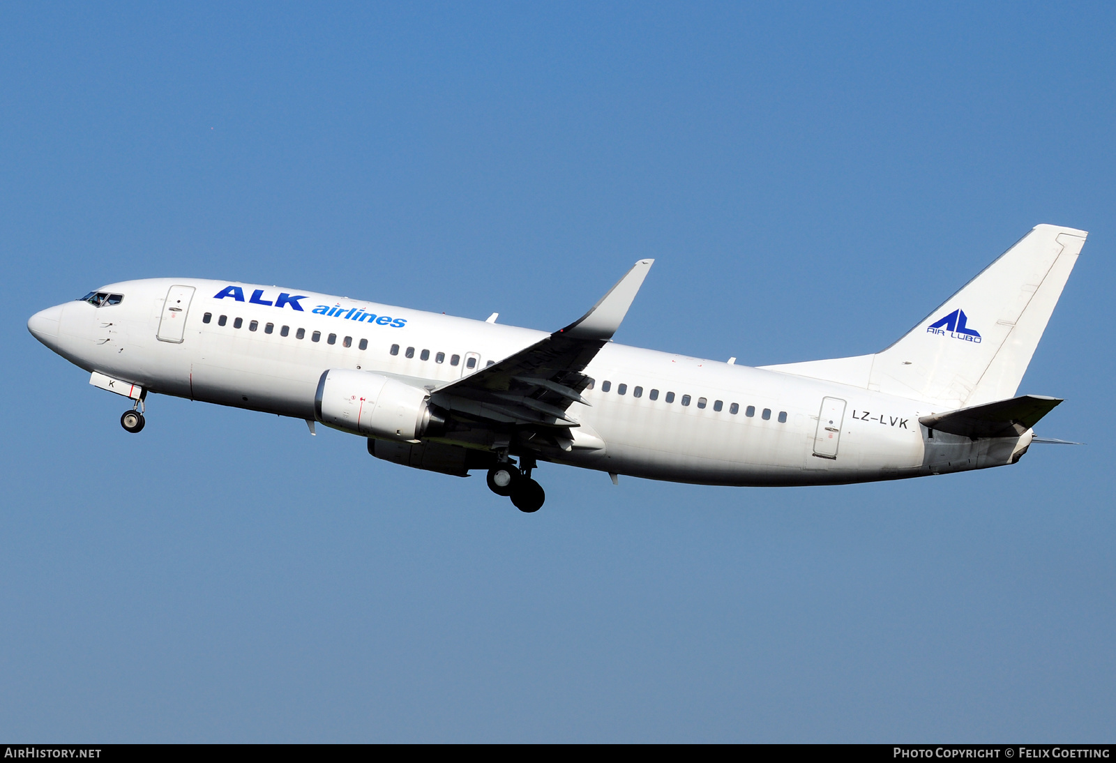 Aircraft Photo of LZ-LVK | Boeing 737-3H4 | ALK Airlines - Air Lubo | AirHistory.net #389139