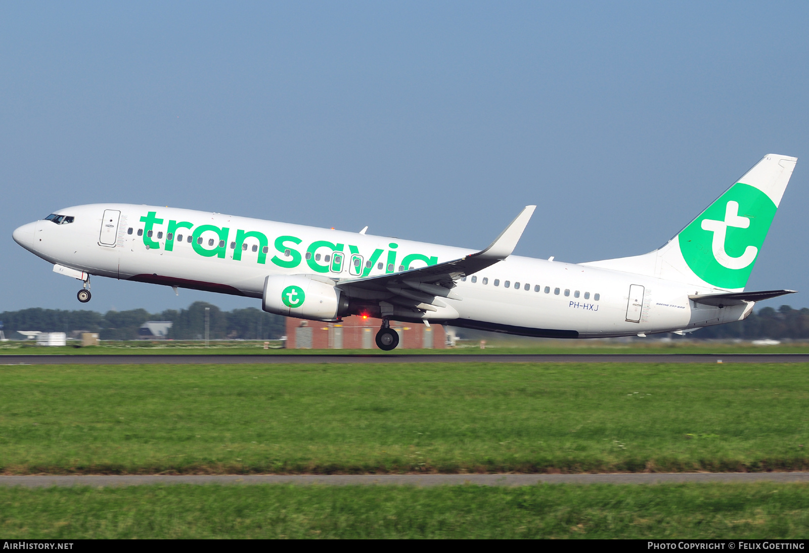 Aircraft Photo of PH-HXJ | Boeing 737-800 | Transavia | AirHistory.net #389154