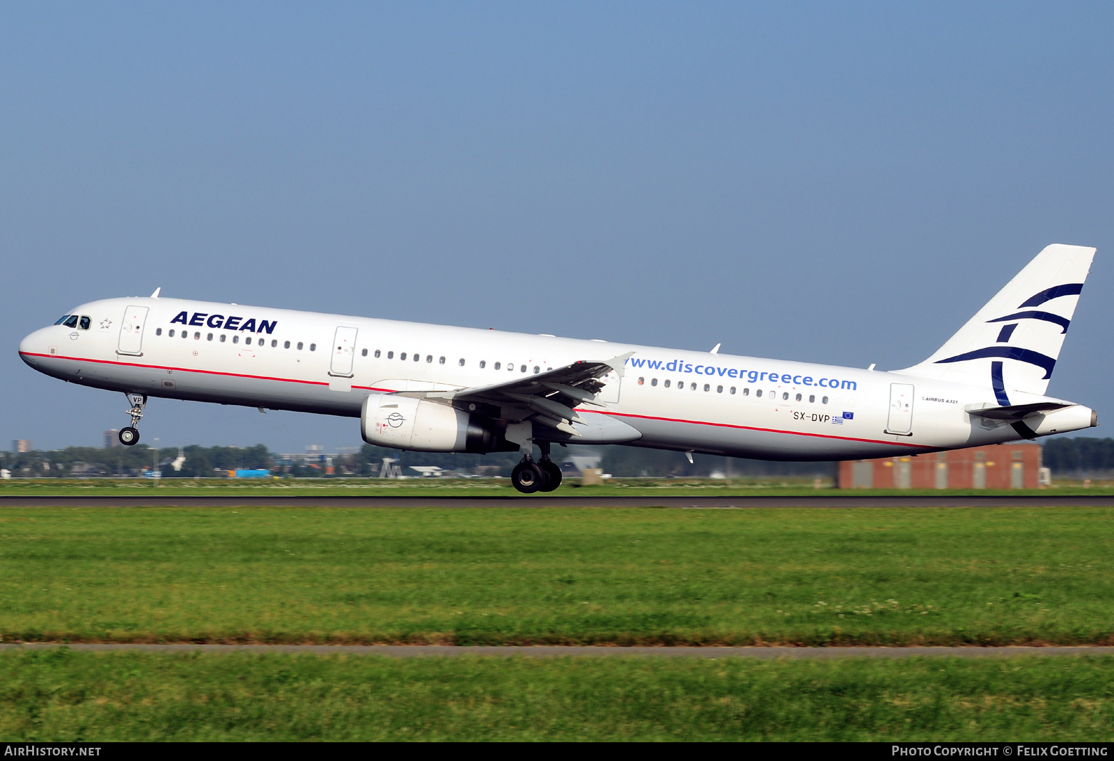 Aircraft Photo of SX-DVP | Airbus A321-232 | Aegean Airlines | AirHistory.net #389155