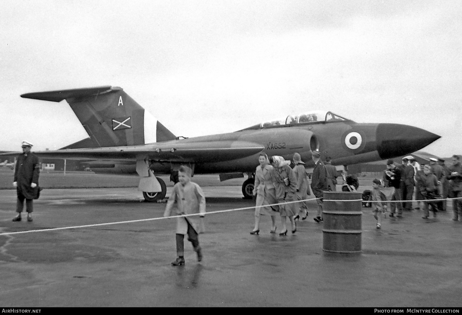 Aircraft Photo of XA652 | Gloster Javelin FAW5 | UK - Air Force | AirHistory.net #389165