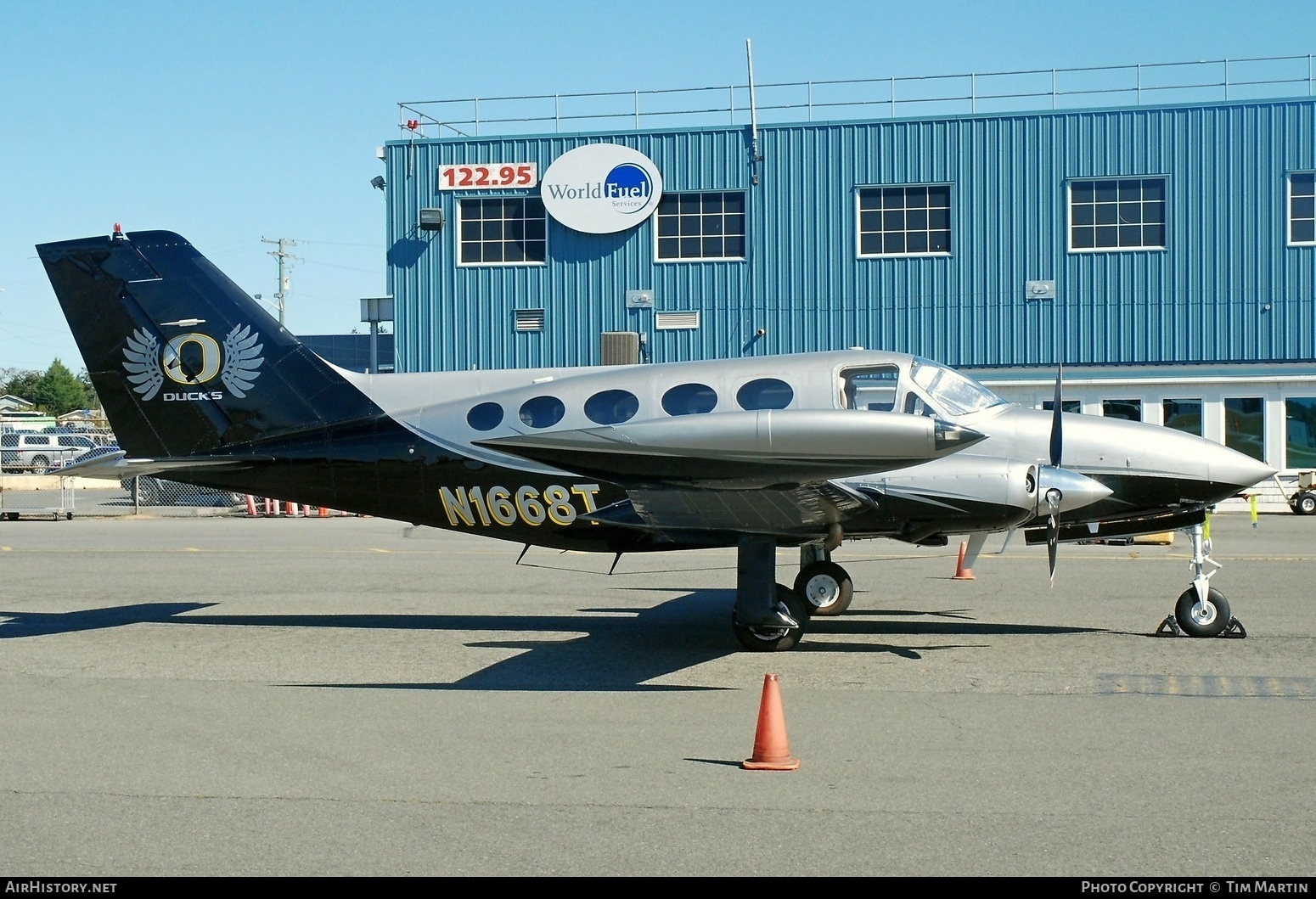 Aircraft Photo of N1668T | Cessna 414 | AirHistory.net #389169