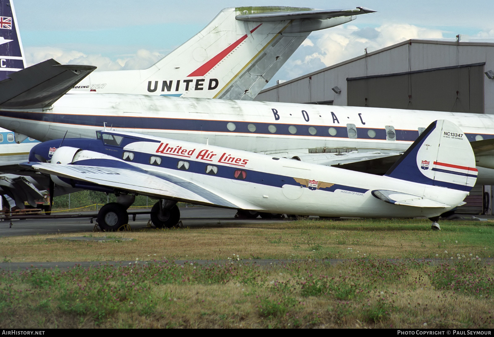 Aircraft Photo of N13347 / NC13347 | Boeing 247D | United Air Lines | AirHistory.net #389208