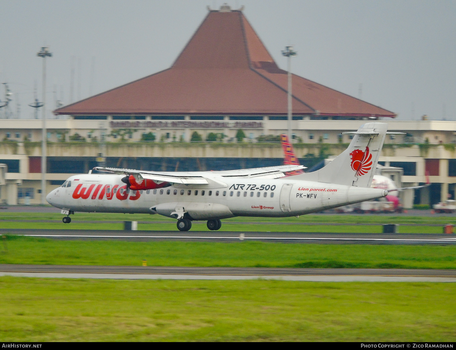 Aircraft Photo of PK-WFV | ATR ATR-72-500 (ATR-72-212A) | Wings Air | AirHistory.net #389217