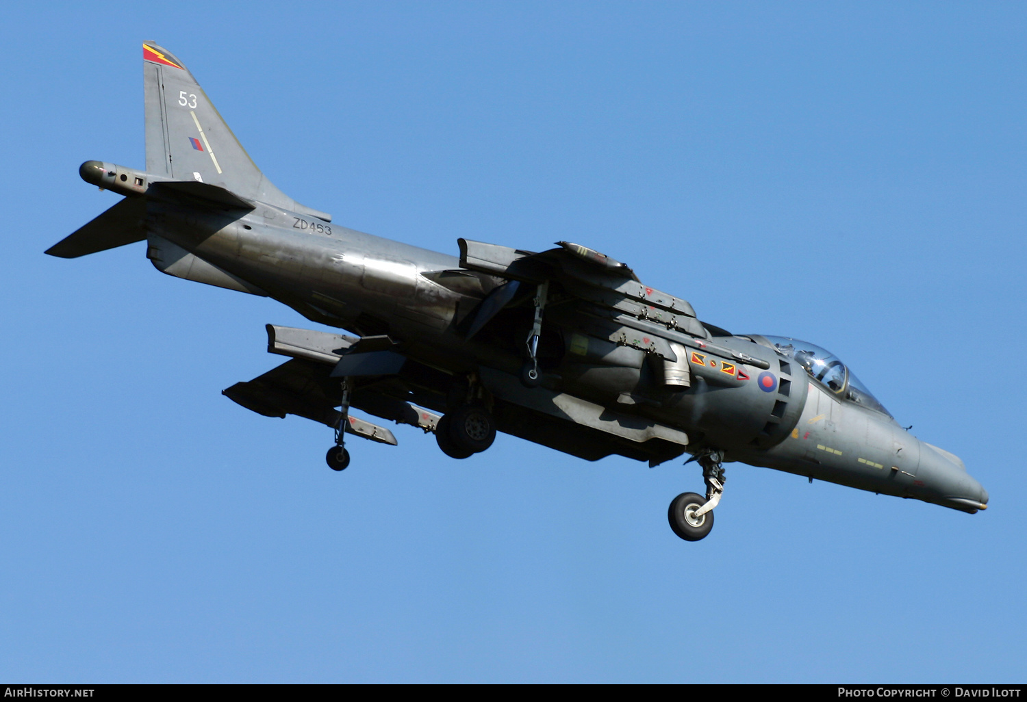 Aircraft Photo of ZD463 | British Aerospace Harrier GR7 | UK - Air Force | AirHistory.net #389219