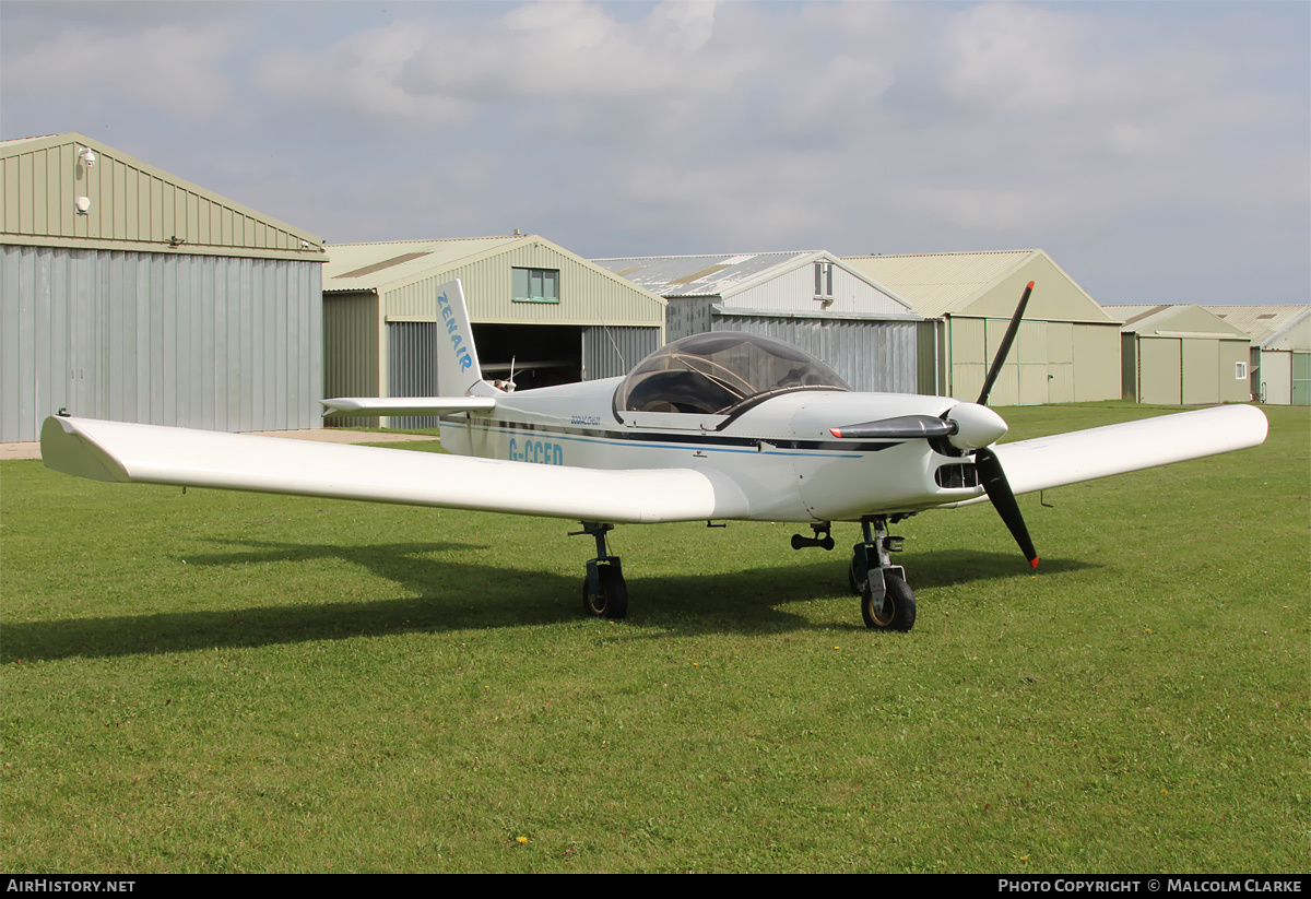 Aircraft Photo of G-CCED | Zenair CH-601 UL Zodiac | AirHistory.net #389225