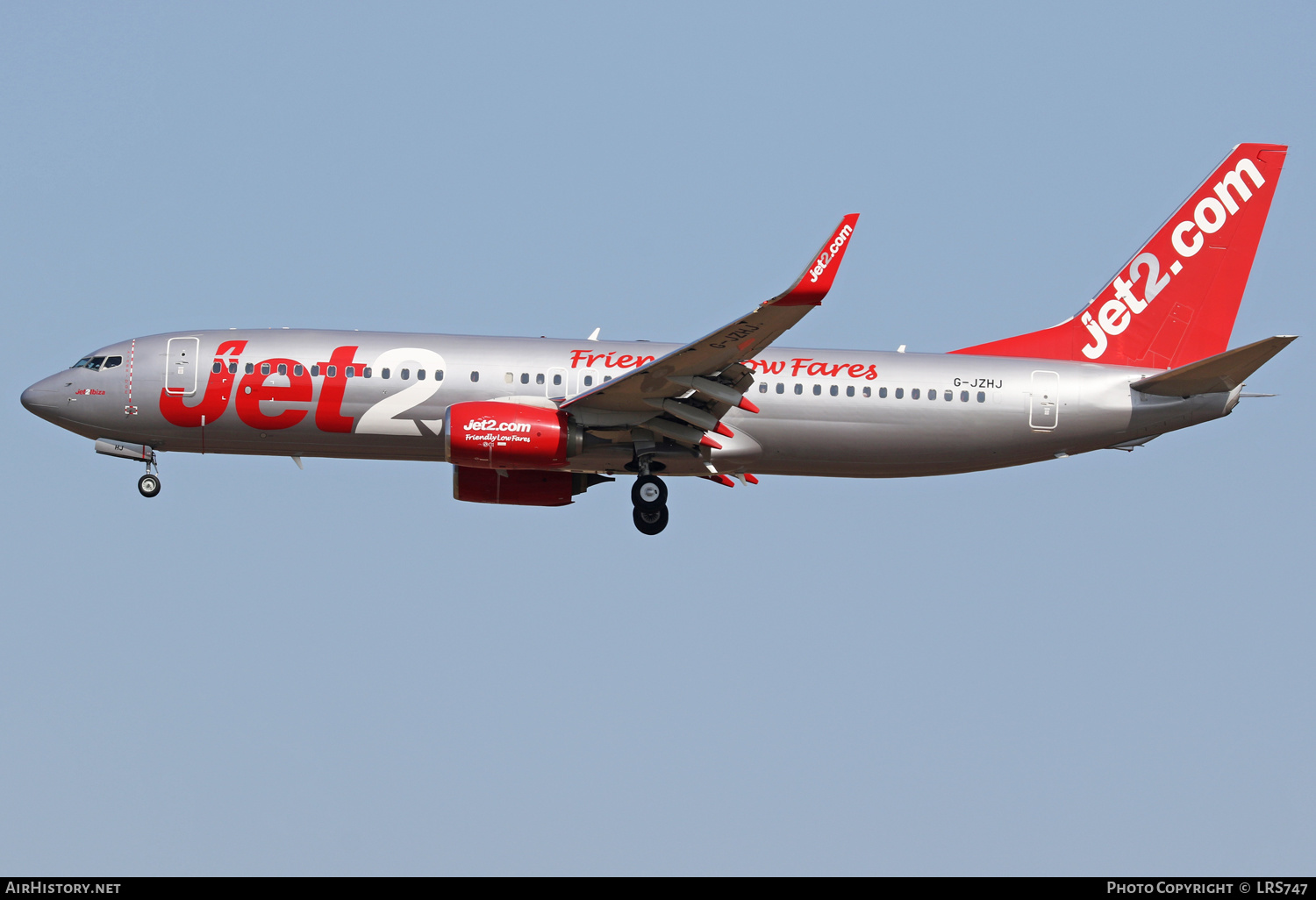 Aircraft Photo of G-JZHJ | Boeing 737-8MG | Jet2 | AirHistory.net #389232
