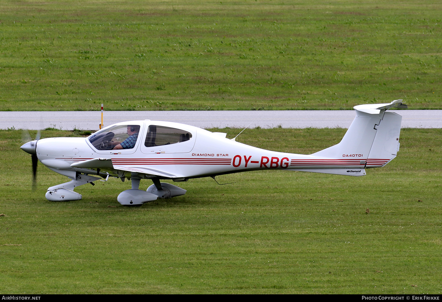 Aircraft Photo of OY-RBG | Diamond DA40D Diamond Star TDI | AirHistory.net #389240