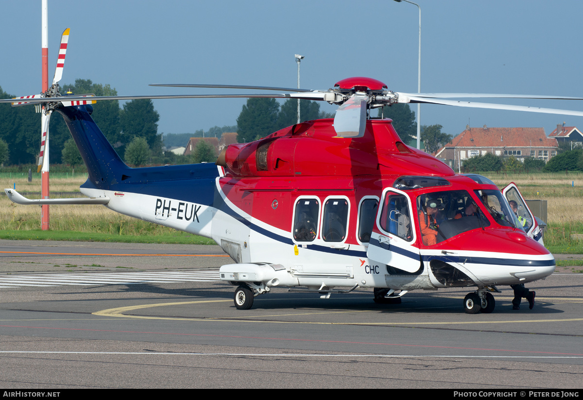 Aircraft Photo of PH-EUK | AgustaWestland AW-139 | CHC Helicopters | AirHistory.net #389275