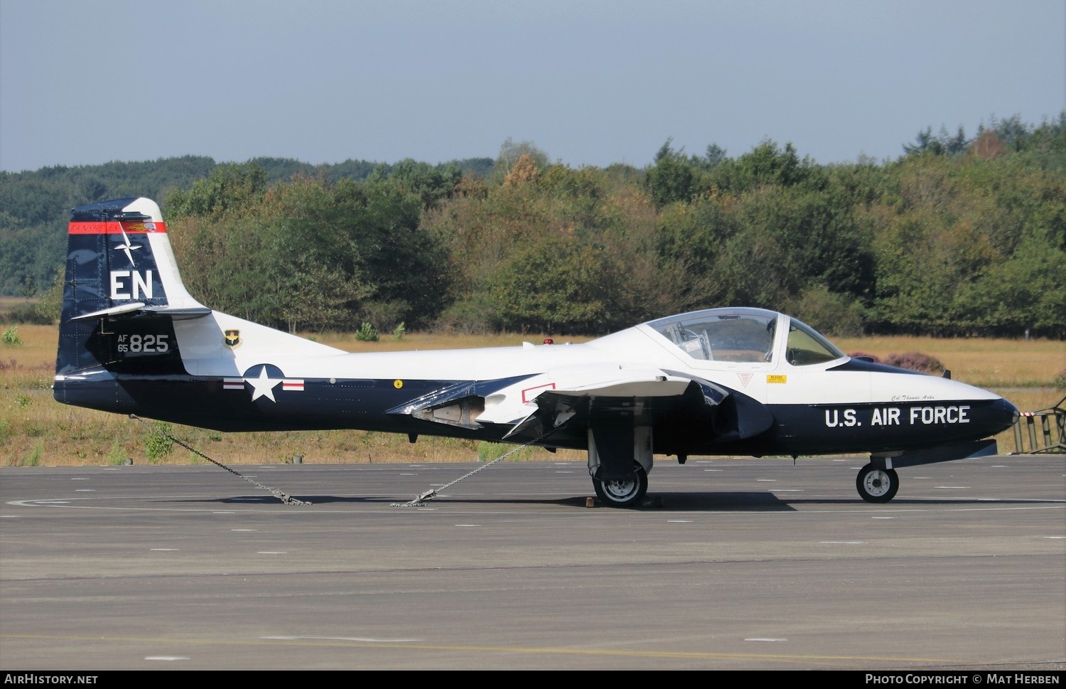 Aircraft Photo of 65-10825 / AF65-825 | Cessna T-37B Tweety Bird | USA - Air Force | AirHistory.net #389278