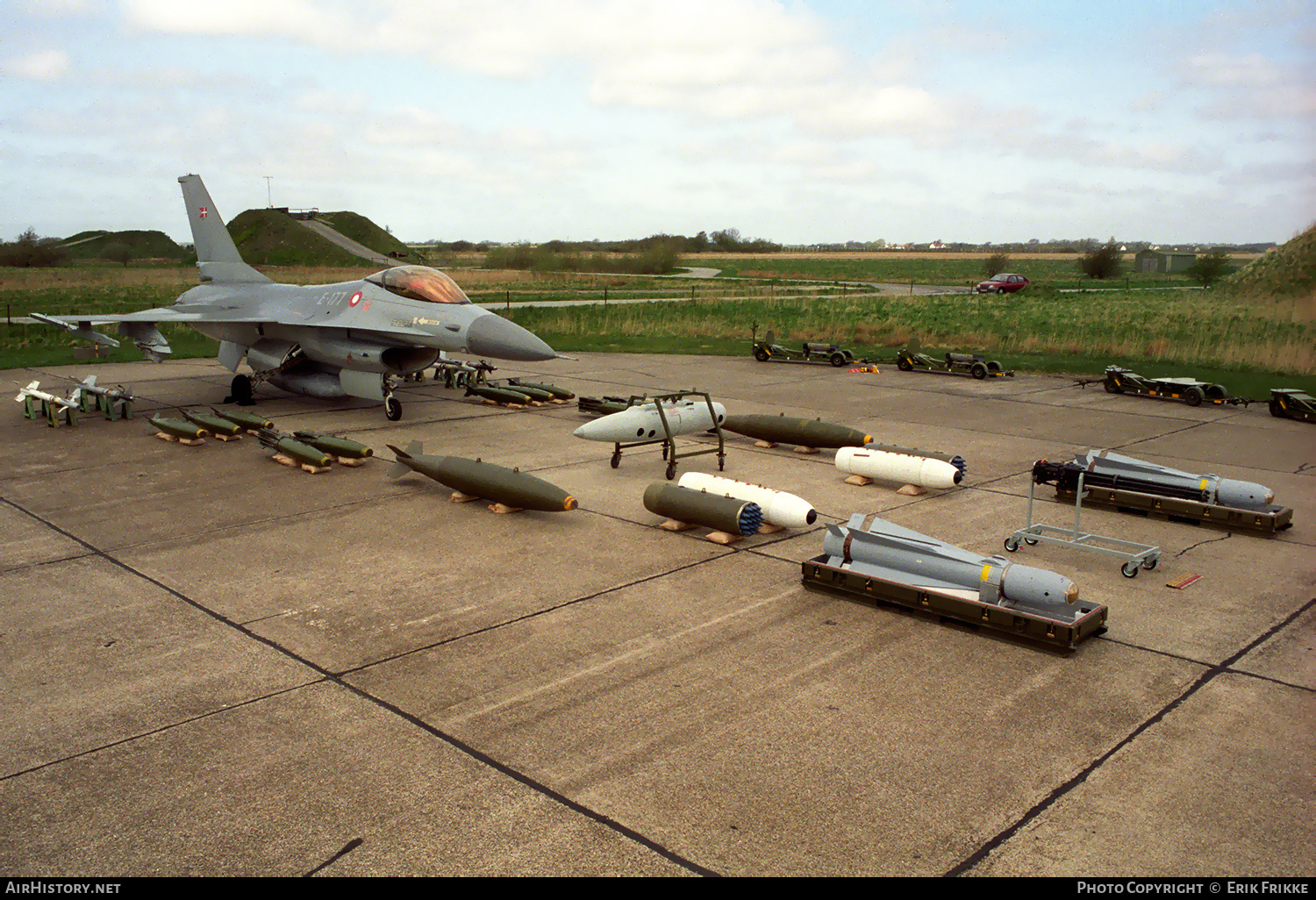 Aircraft Photo of E-177 | General Dynamics F-16A Fighting Falcon | Denmark - Air Force | AirHistory.net #389303