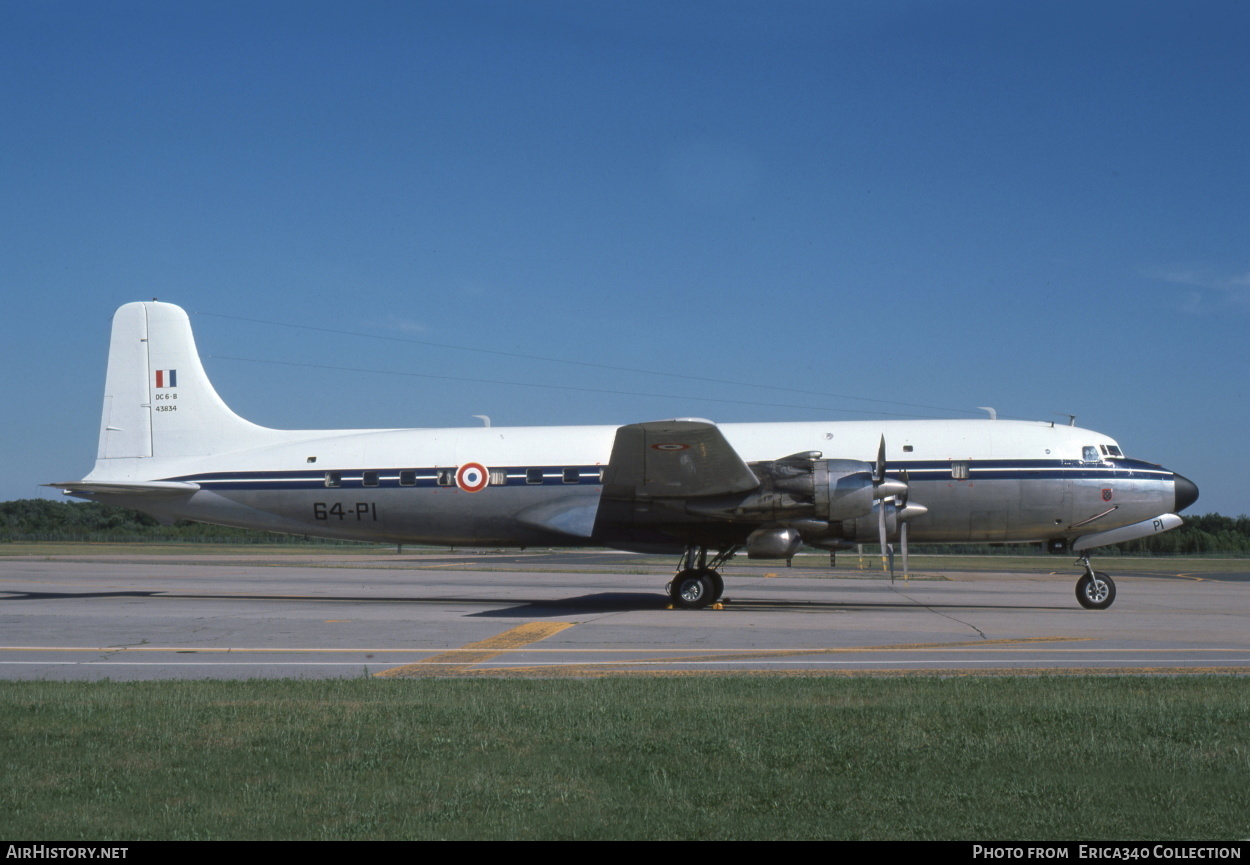 Aircraft Photo of 43834 | Douglas DC-6B | France - Air Force | AirHistory.net #389307