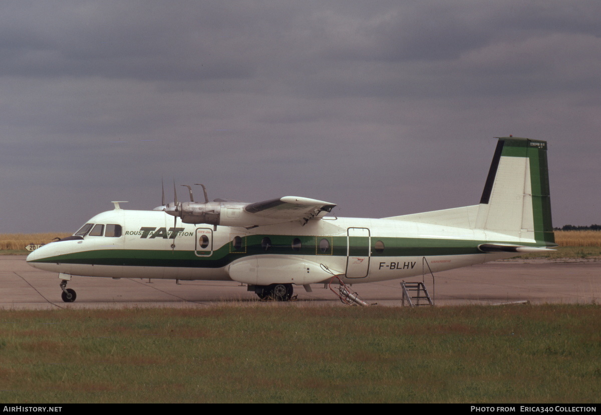 Aircraft Photo of F-BLHV | Nord 262B-11 | TAT - Touraine Air Transport | AirHistory.net #389314
