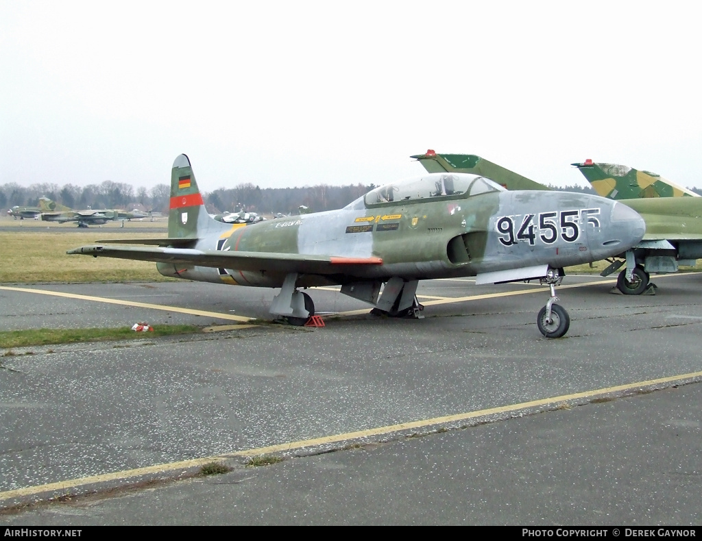Aircraft Photo of 9455 | Lockheed T-33A | Germany - Air Force | AirHistory.net #389330
