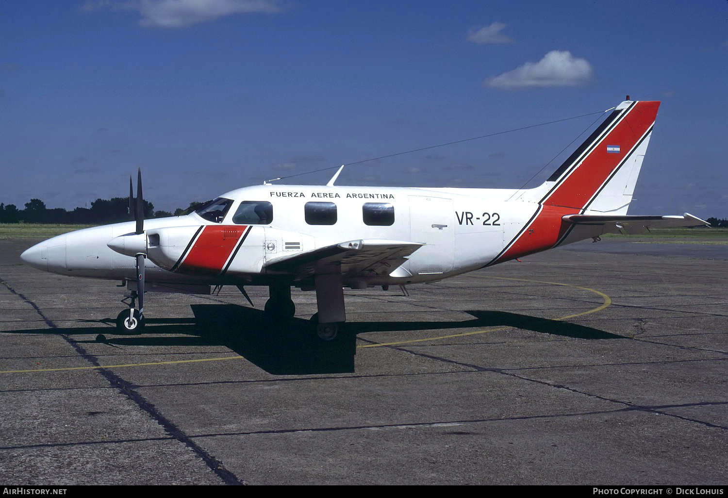 Aircraft Photo of VR-22 | Piper PA-31P-425 Navajo | Argentina - Air Force | AirHistory.net #389339