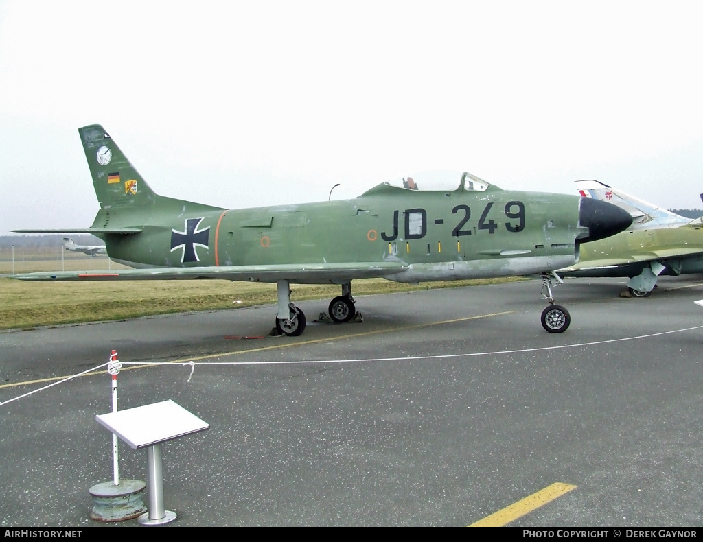 Aircraft Photo of JD-249 | North American F-86K Sabre | Germany - Air Force | AirHistory.net #389346