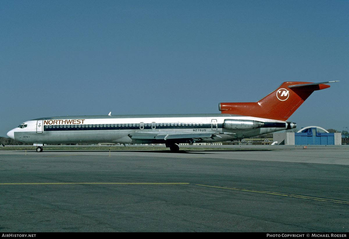 Aircraft Photo of N279US | Boeing 727-251/Adv | Northwest Airlines | AirHistory.net #389384