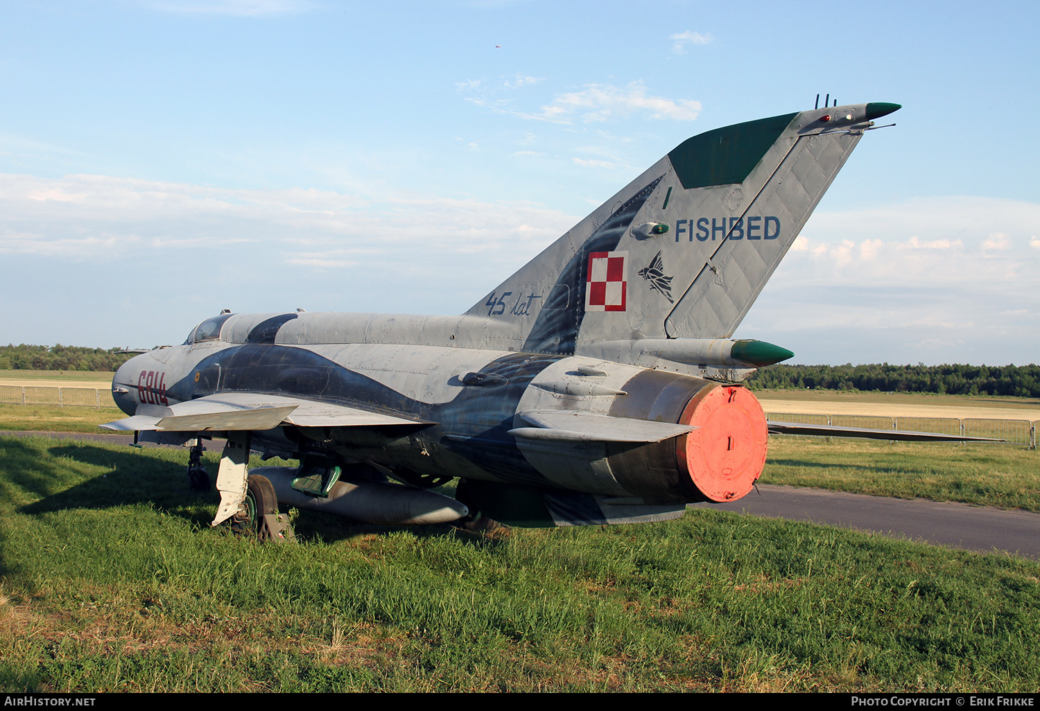 Aircraft Photo of 6814 | Mikoyan-Gurevich MiG-21MF | Poland - Air Force | AirHistory.net #389403