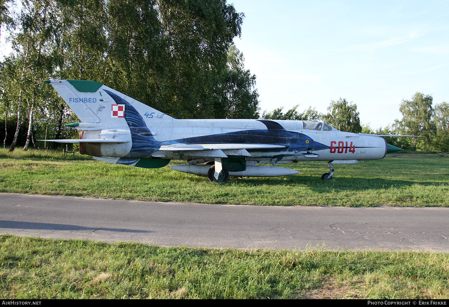 Aircraft Photo of 6814 | Mikoyan-Gurevich MiG-21MF | Poland - Air Force | AirHistory.net #389409