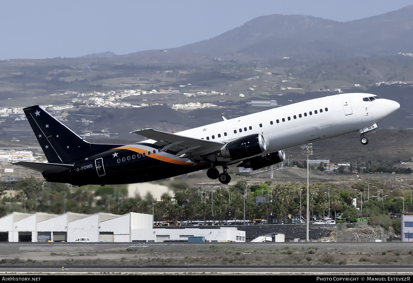Aircraft Photo of G-POWS | Boeing 737-436/SF | Titan Airways | AirHistory.net #389415