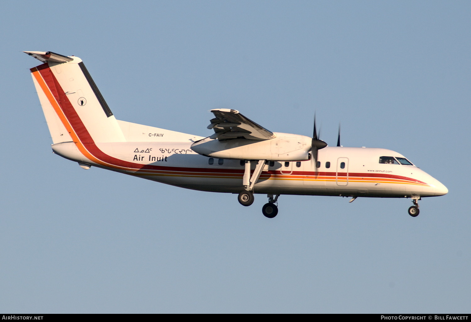 Aircraft Photo of C-FAIV | De Havilland Canada DHC-8-102 Dash 8 | Air Inuit | AirHistory.net #389417