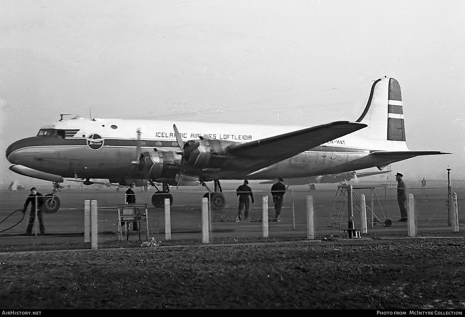 Aircraft Photo of LN-HAT | Douglas C-54A Skymaster | Loftleidir - Icelandic Airlines | AirHistory.net #389425