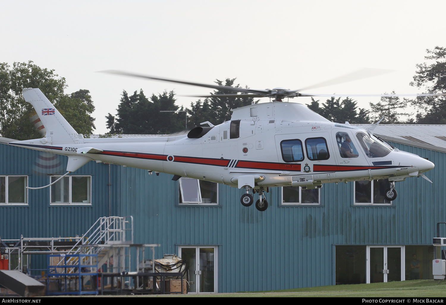 Aircraft Photo of GZ100 | AgustaWestland AW-109SP GrandNew | UK - Air Force | AirHistory.net #389431