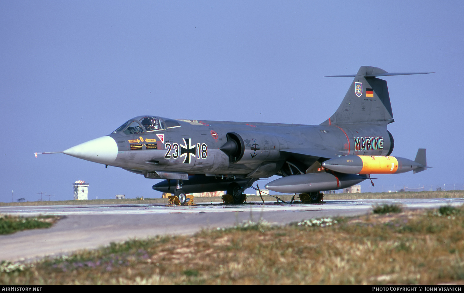 Aircraft Photo of 2318 | Lockheed F-104G Starfighter | Germany - Navy | AirHistory.net #389442