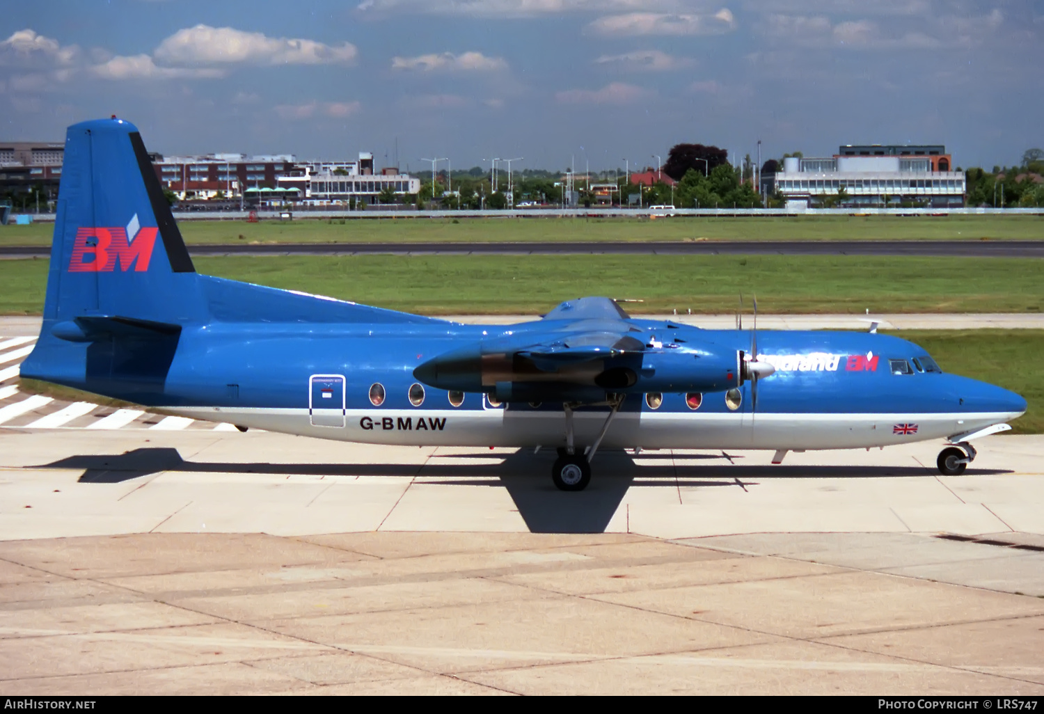 Aircraft Photo of G-BMAW | Fokker F27-200 Friendship | British Midland Airways - BMA | AirHistory.net #389474
