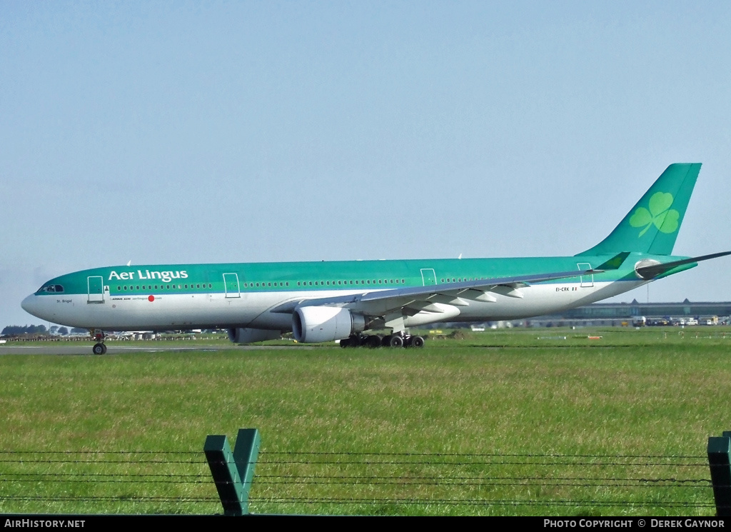 Aircraft Photo of EI-CRK | Airbus A330-301 | Aer Lingus | AirHistory.net #389512