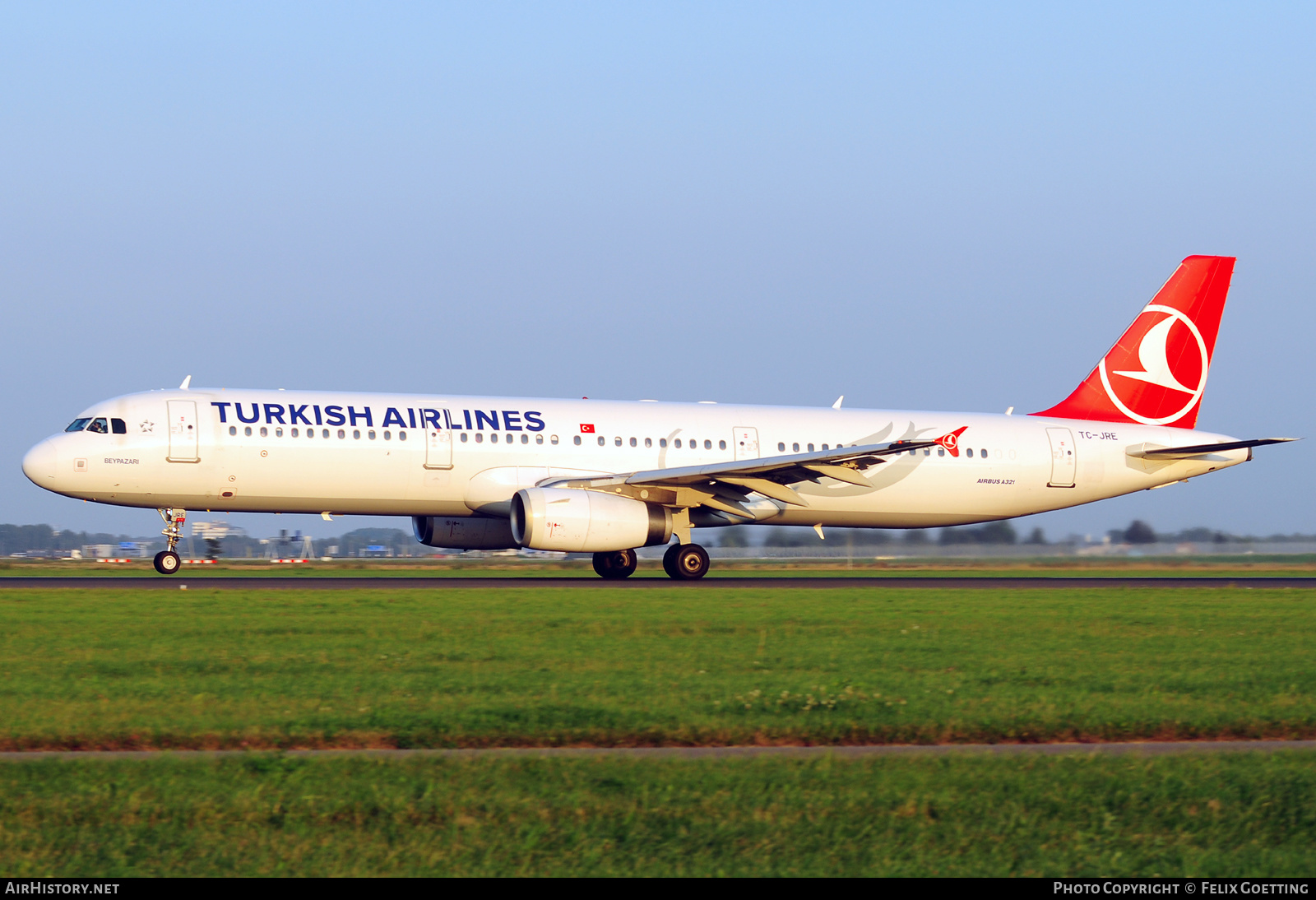 Aircraft Photo of TC-JRE | Airbus A321-231 | Turkish Airlines | AirHistory.net #389515