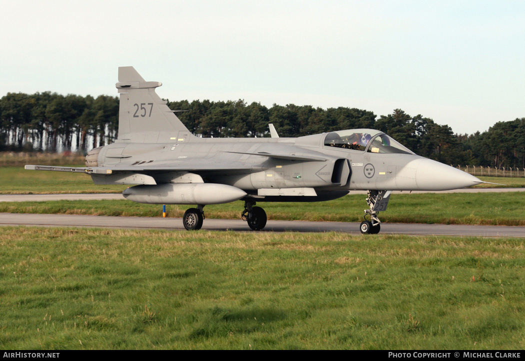 Aircraft Photo of 39257 | Saab JAS 39C Gripen | Sweden - Air Force | AirHistory.net #389520