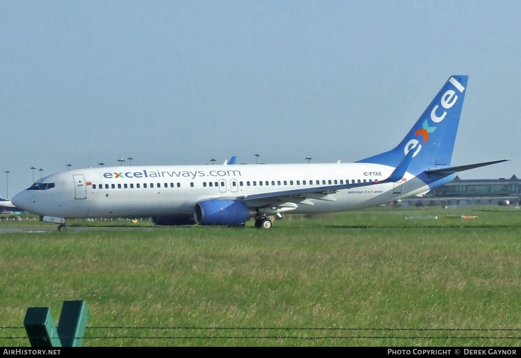 Aircraft Photo of C-FTAE | Boeing 737-8Q8 | Excel Airways | AirHistory.net #389523