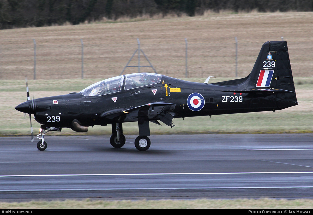 Aircraft Photo of ZF239 | Short S-312 Tucano T1 | UK - Air Force | AirHistory.net #389539