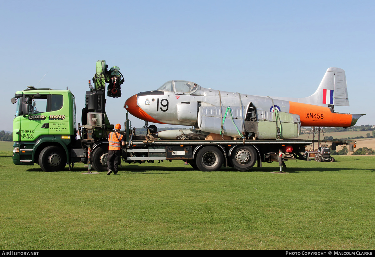 Aircraft Photo of XN458 | Hunting P.84 Jet Provost T3 | AirHistory.net #389547