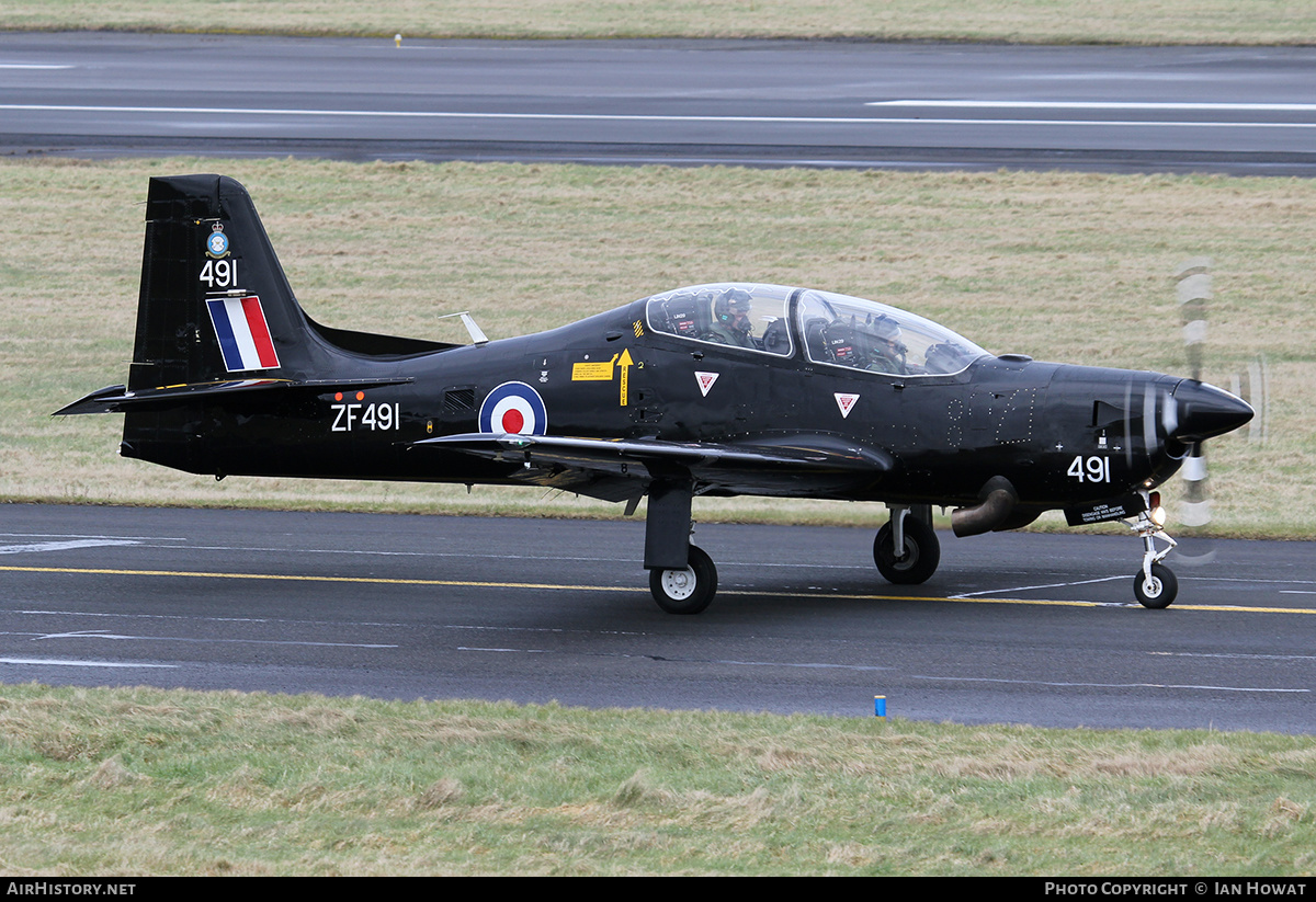 Aircraft Photo of ZF491 | Short S-312 Tucano T1 | UK - Air Force | AirHistory.net #389550
