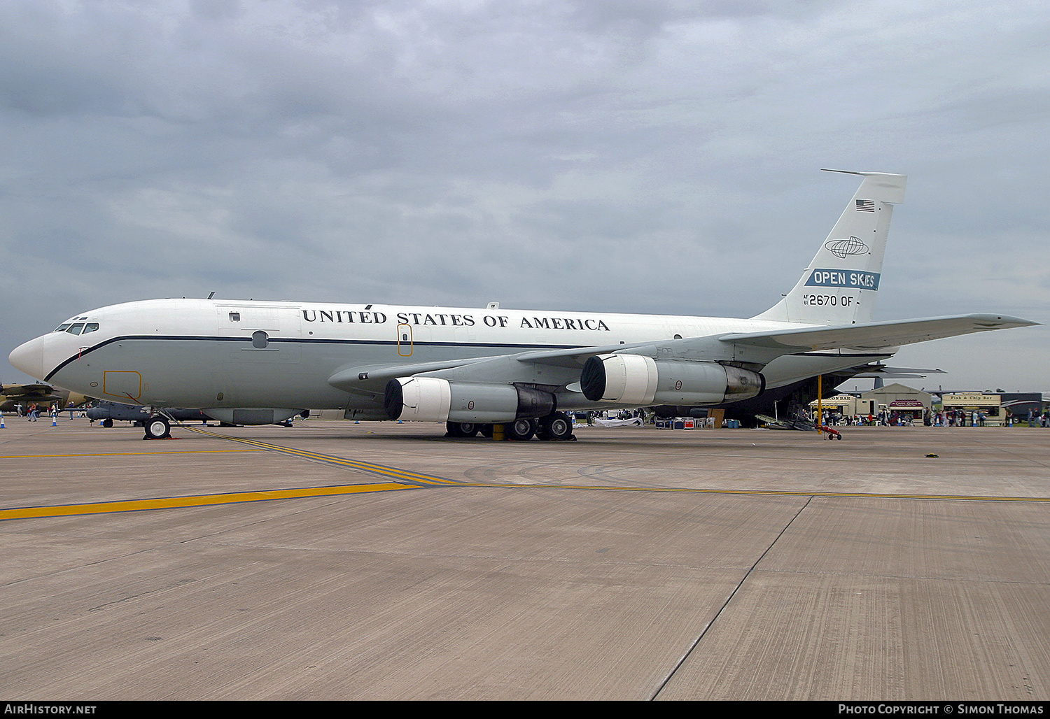 Aircraft Photo of 61-2670 / AF61-2670 | Boeing OC-135B | USA - Air Force | AirHistory.net #389573