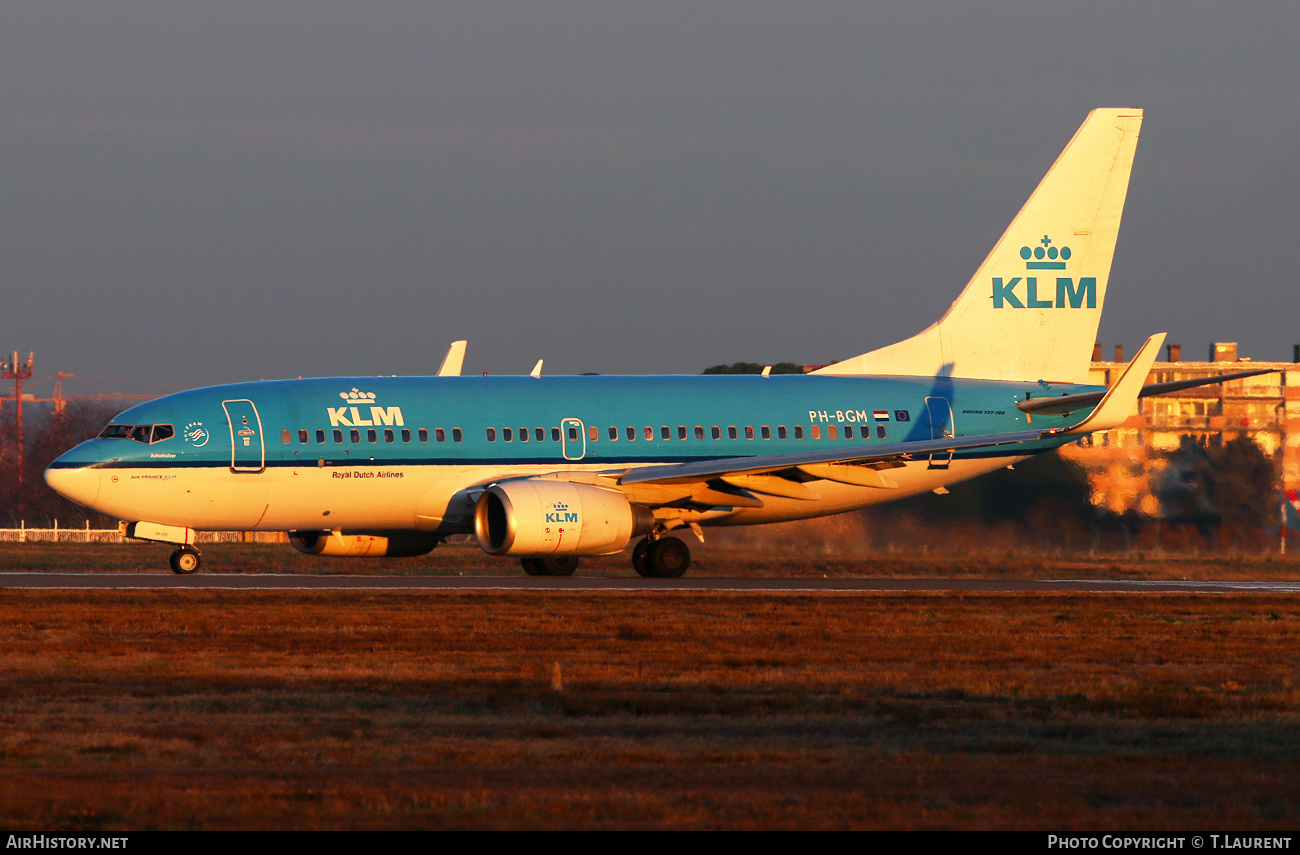 Aircraft Photo of PH-BGM | Boeing 737-7K2 | KLM - Royal Dutch Airlines | AirHistory.net #389585