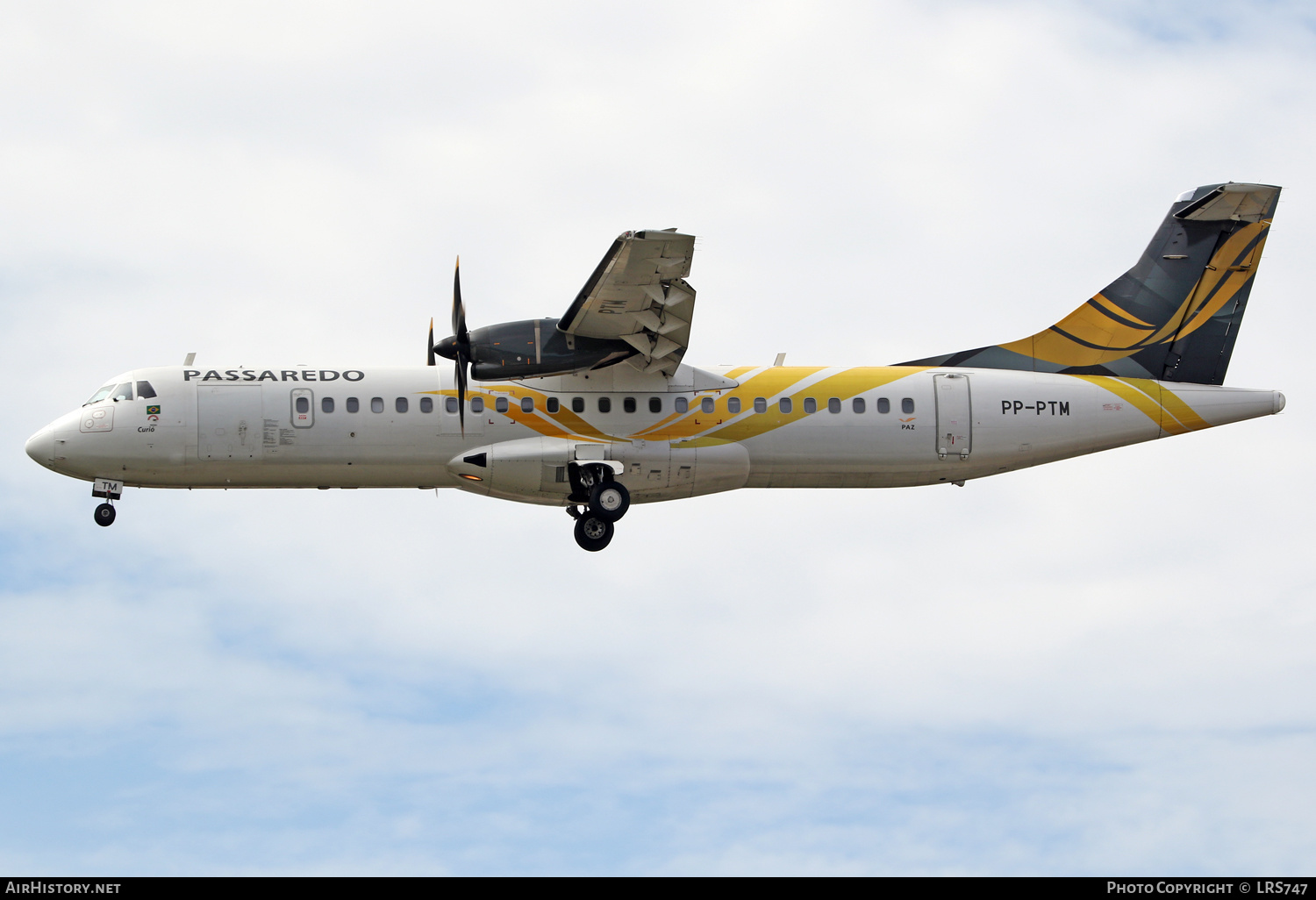 Aircraft Photo of PP-PTM | ATR ATR-72-500 (ATR-72-212A) | Passaredo Linhas Aéreas | AirHistory.net #389593