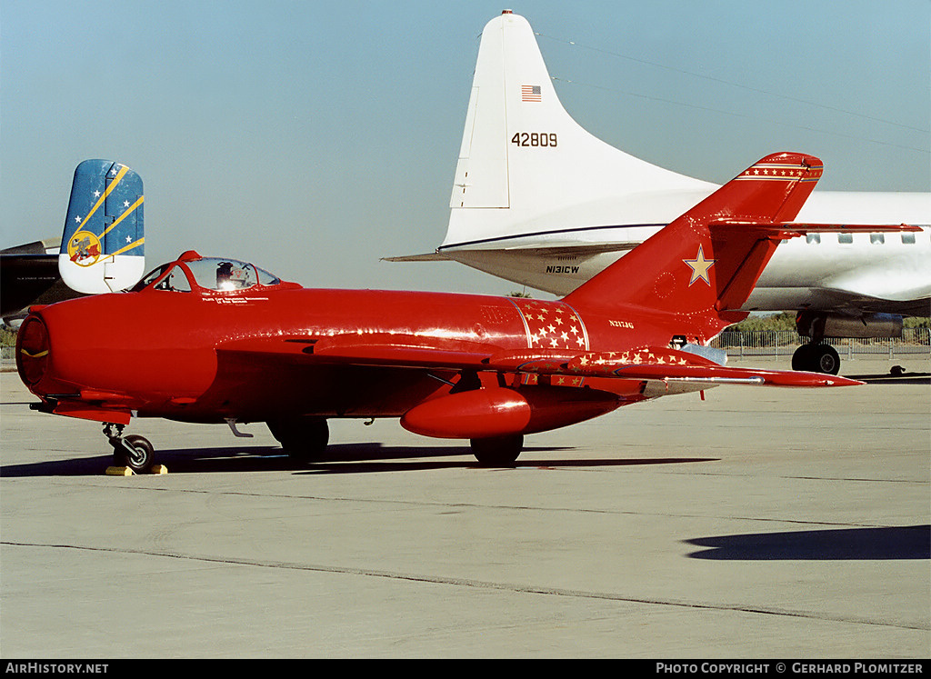 Aircraft Photo of N217JG | PZL-Mielec Lim-5 (MiG-17F) | AirHistory.net #389596