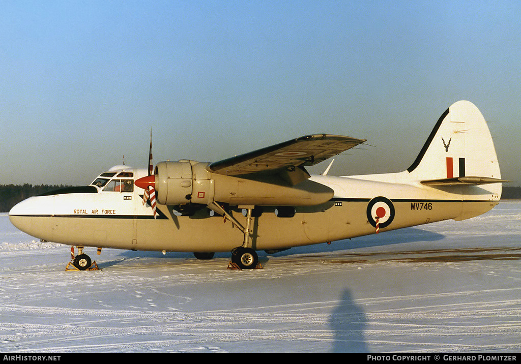 Aircraft Photo of WV746 | Hunting Percival P.66 Pembroke C.1 | UK - Air Force | AirHistory.net #389597