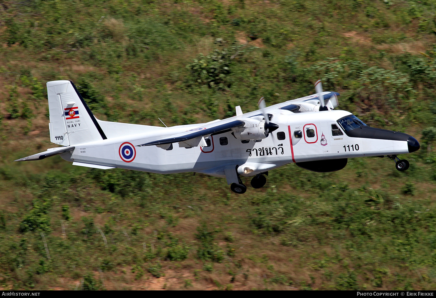 Aircraft Photo of 1110 | Dornier 228-212 | Thailand - Navy | AirHistory.net #389599